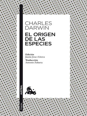 El origen de las especies - ebook